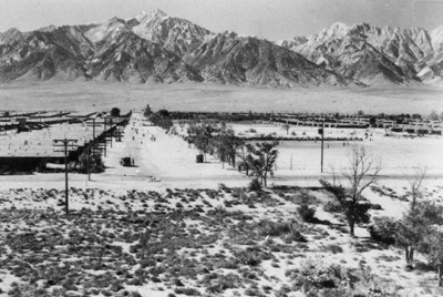 Ten concentration camps were hurriedly developed in the wasteland of America from California in the west to as far east as Arkansas.