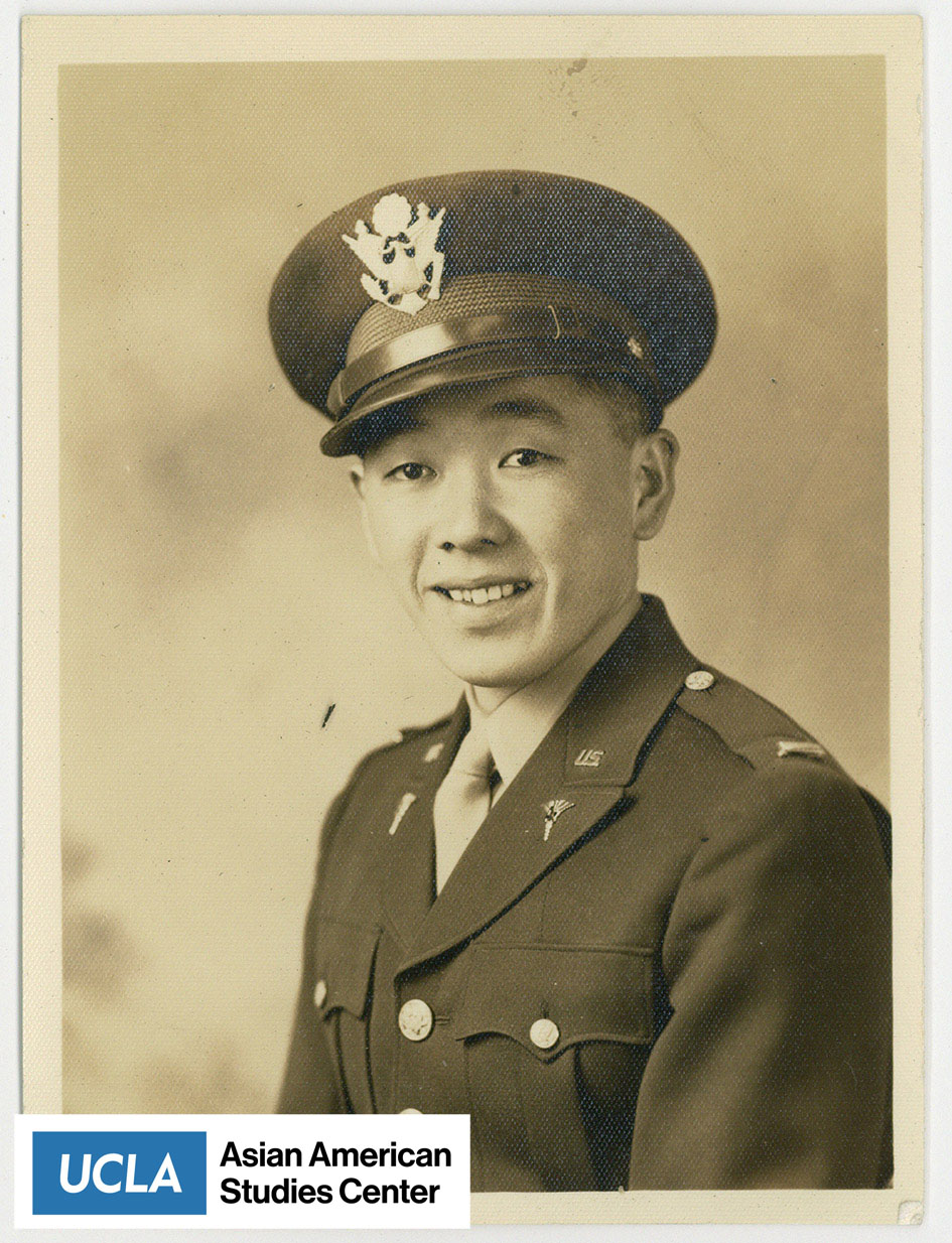 Nisei man in uniform.