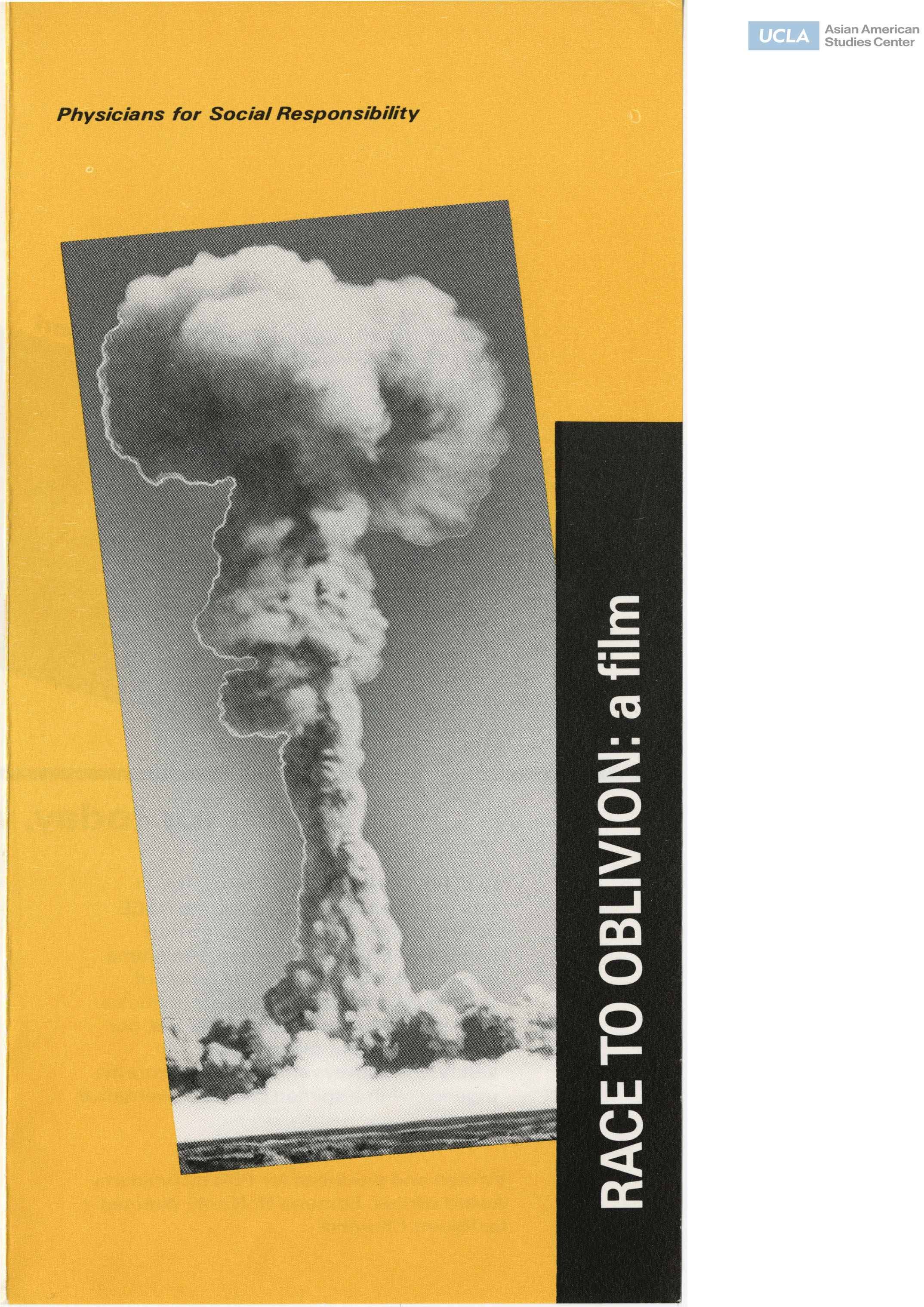 Leaflet regarding a film titled, 