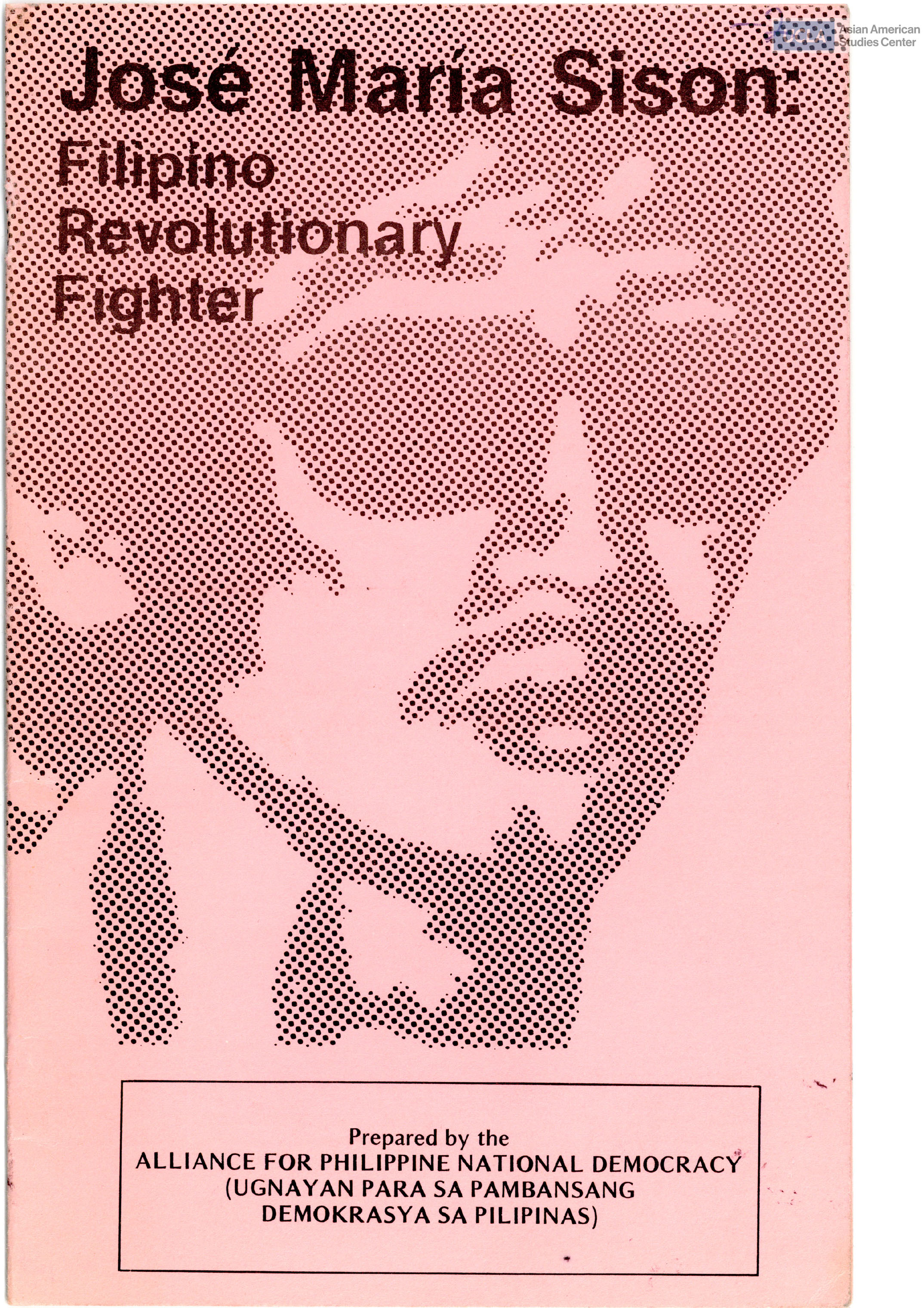 Pamphlet regarding the imprisonment and support of Jose Maria Sison.