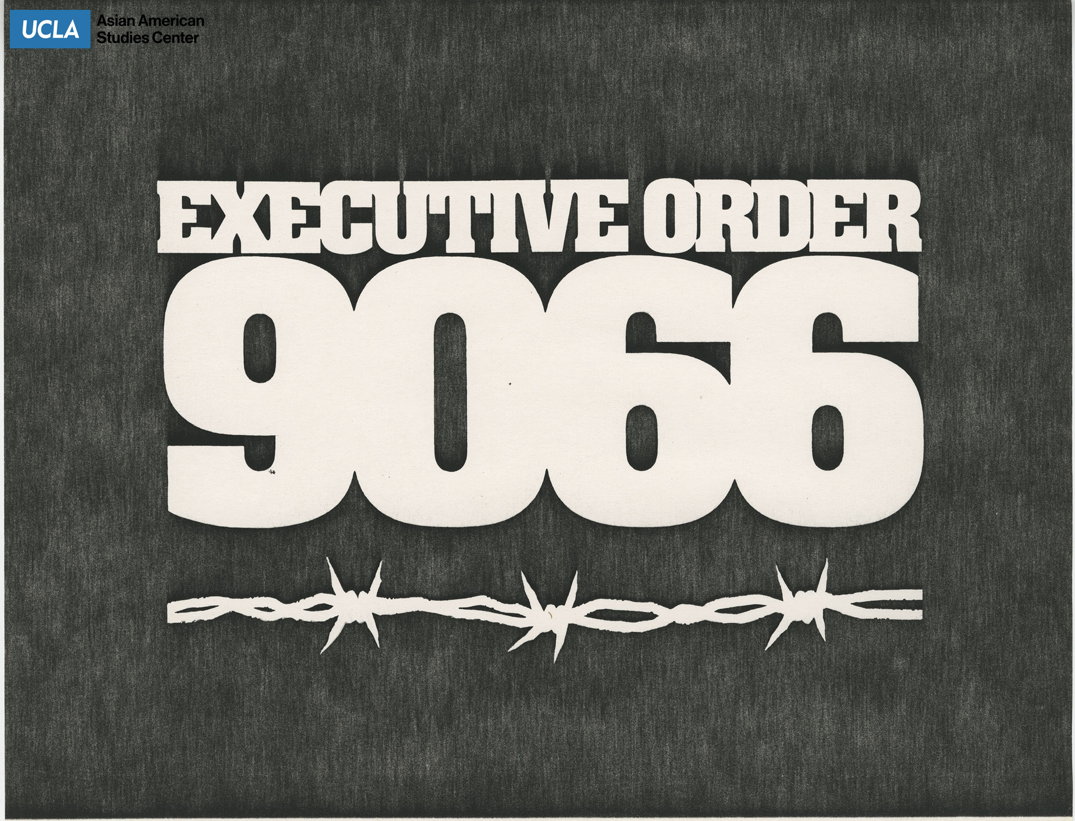 Executive Order 9066 logo in white.