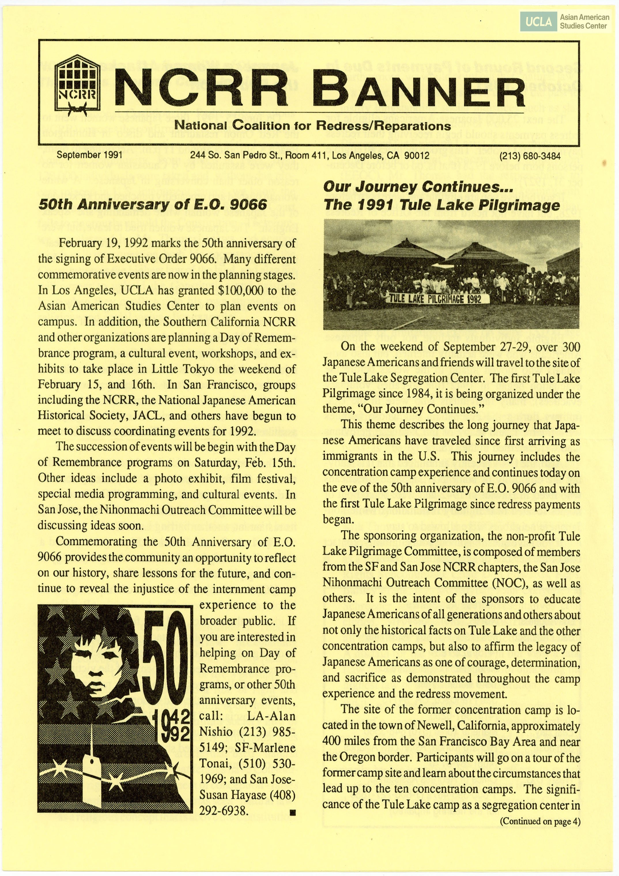 Titles in newsletter includes, 