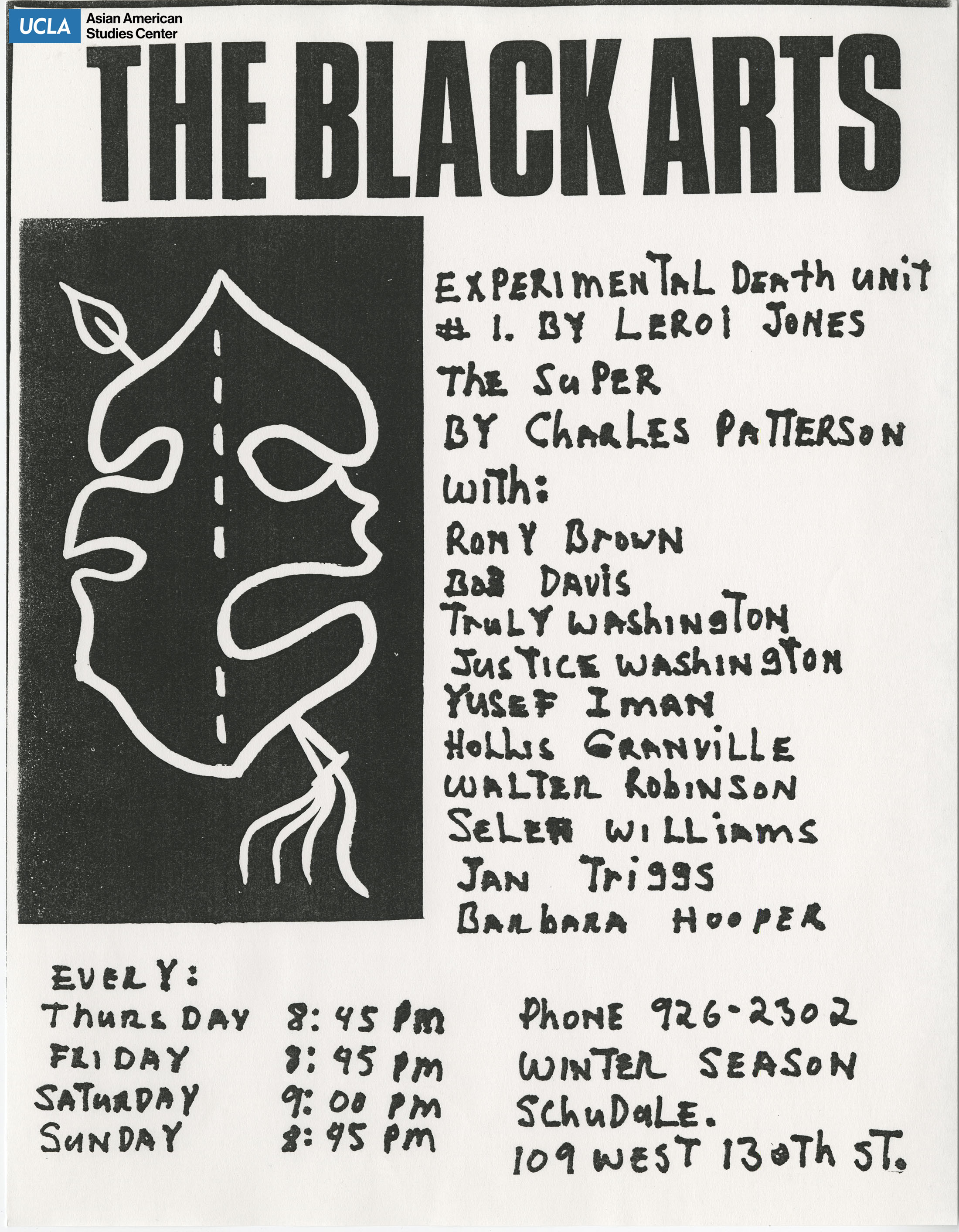 Flyer title includes: 