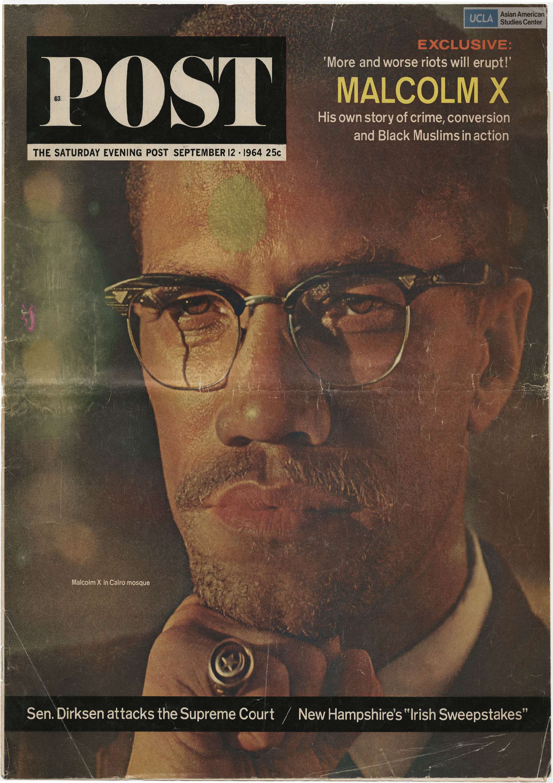 The Post issue regarding Malcolm X.