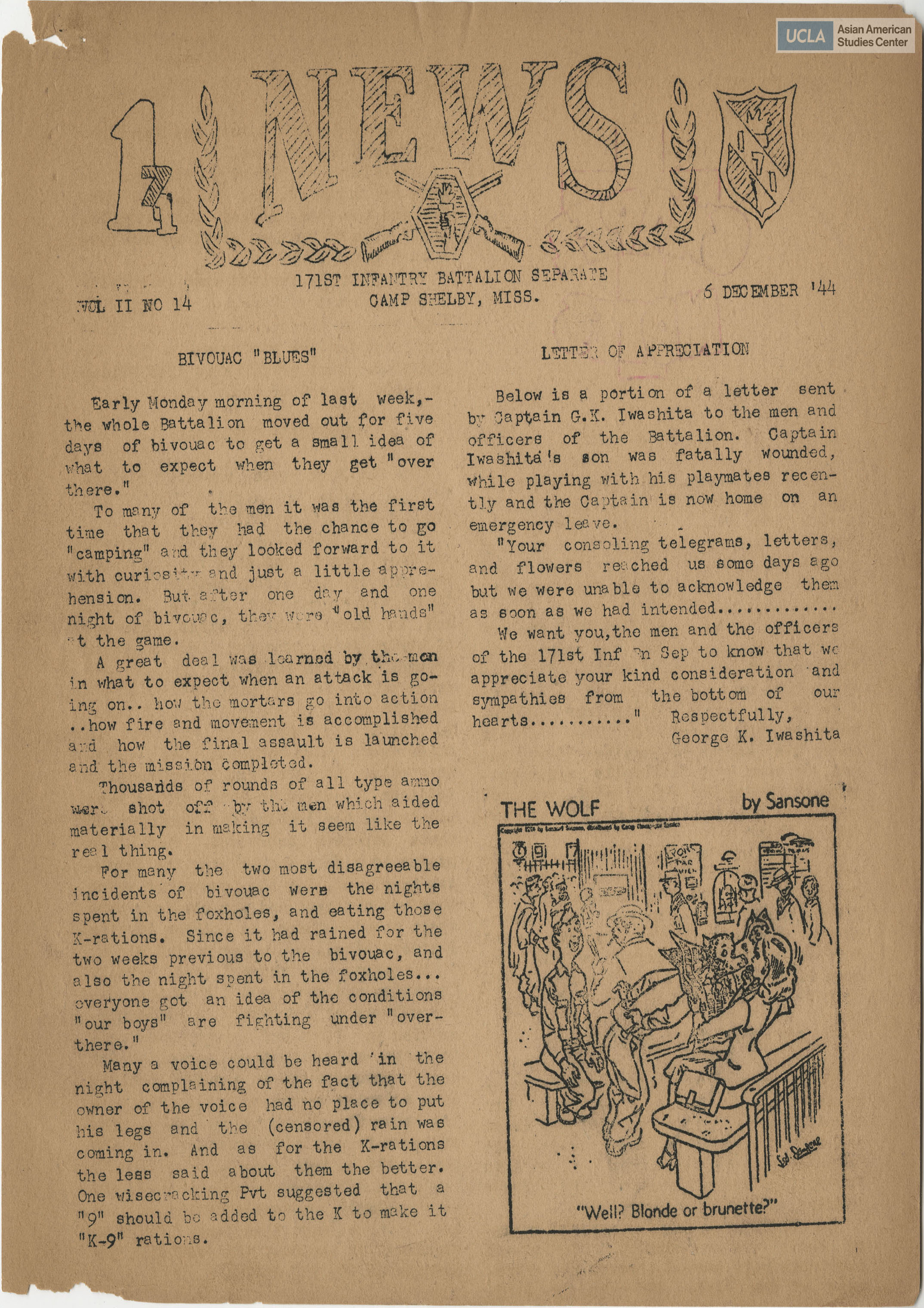Newsletter title includes: 