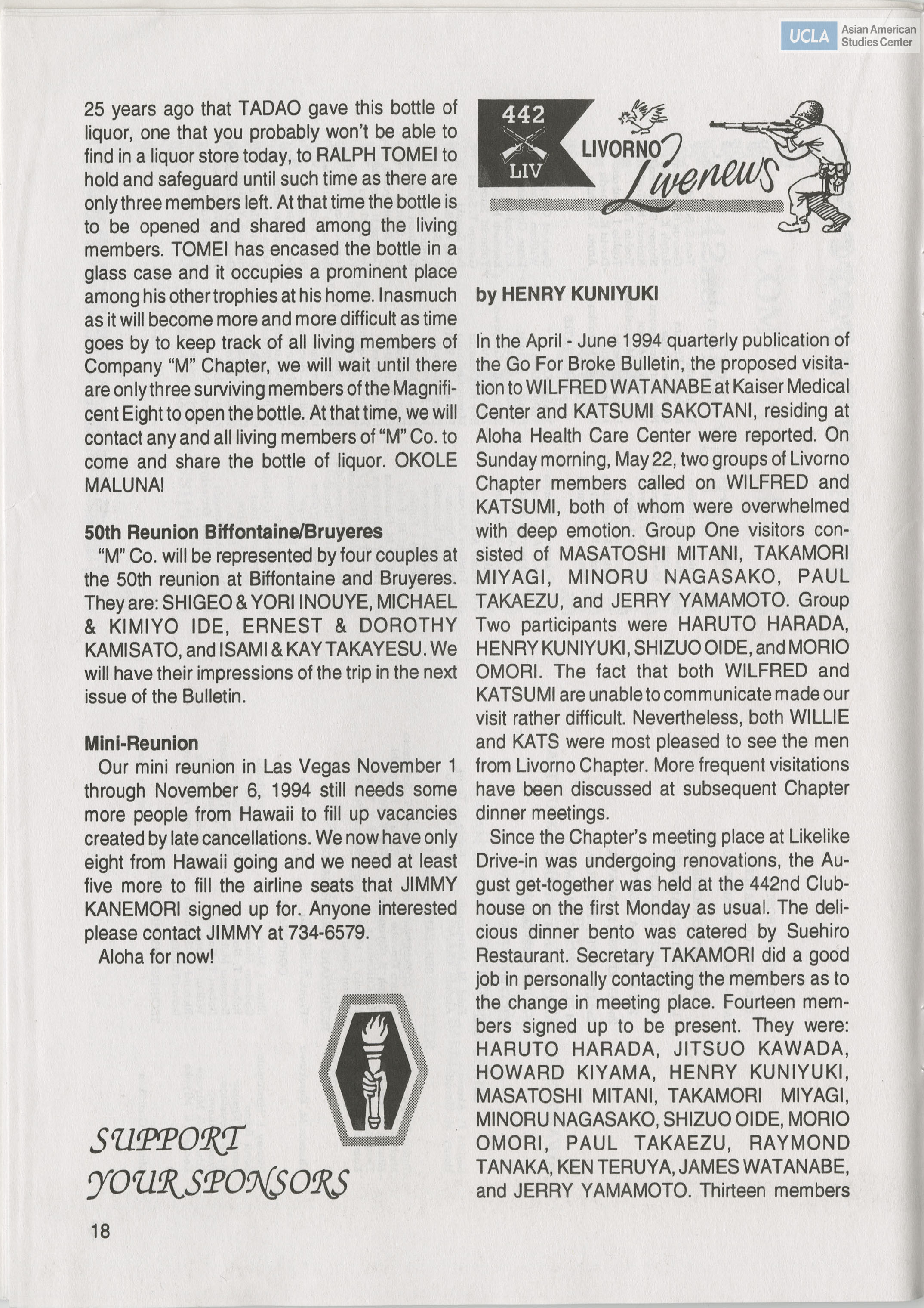 Bulletin title includes: 