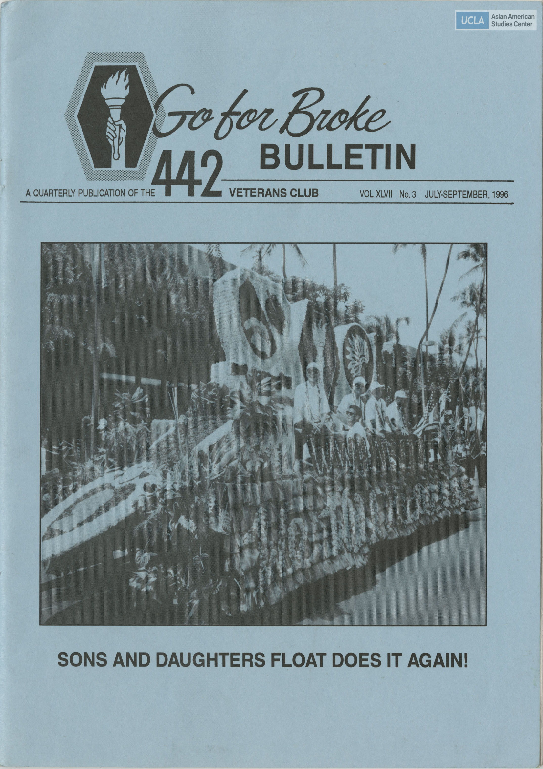 Bulletin cover title includes: 