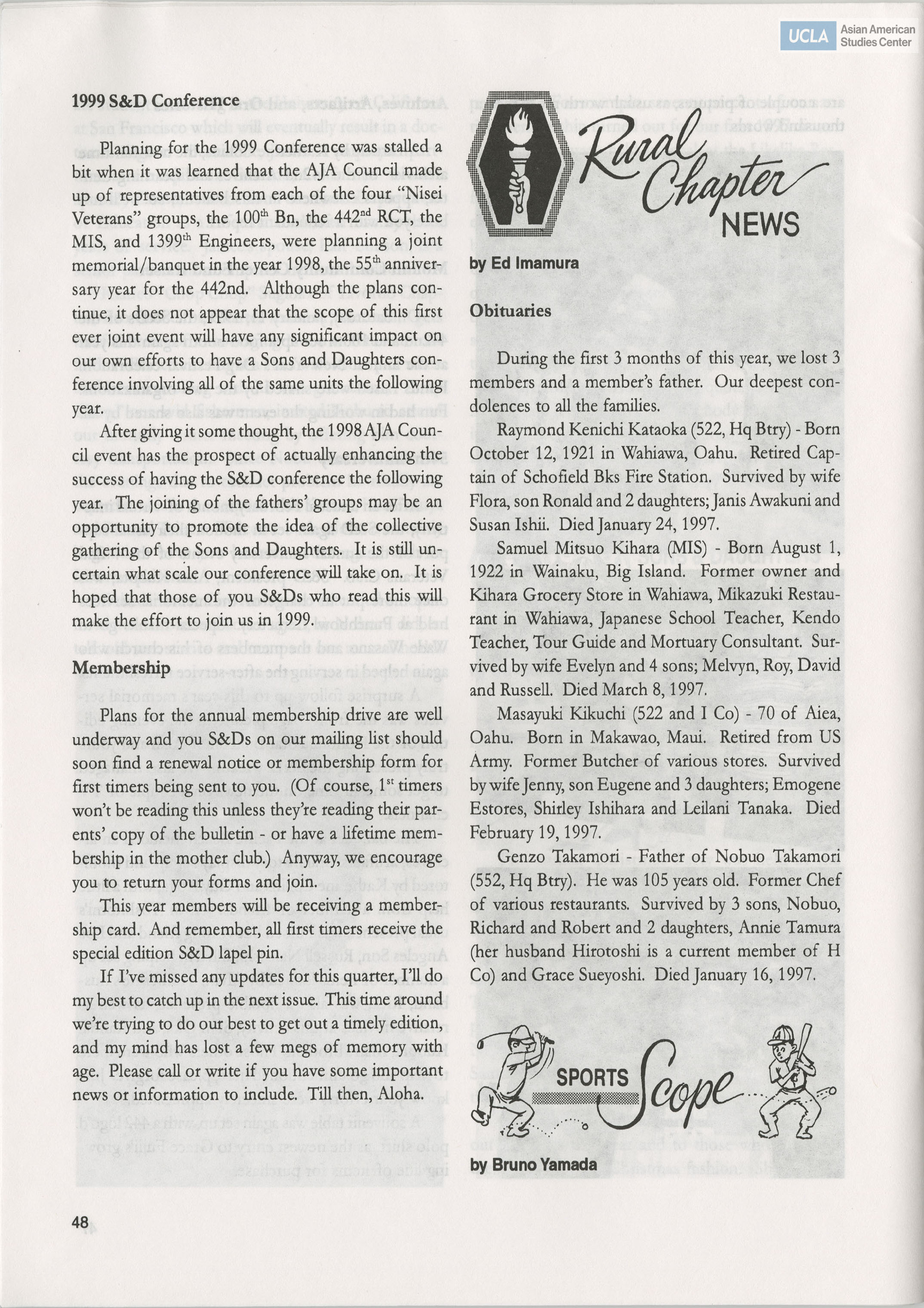 Bulletin title includes: 