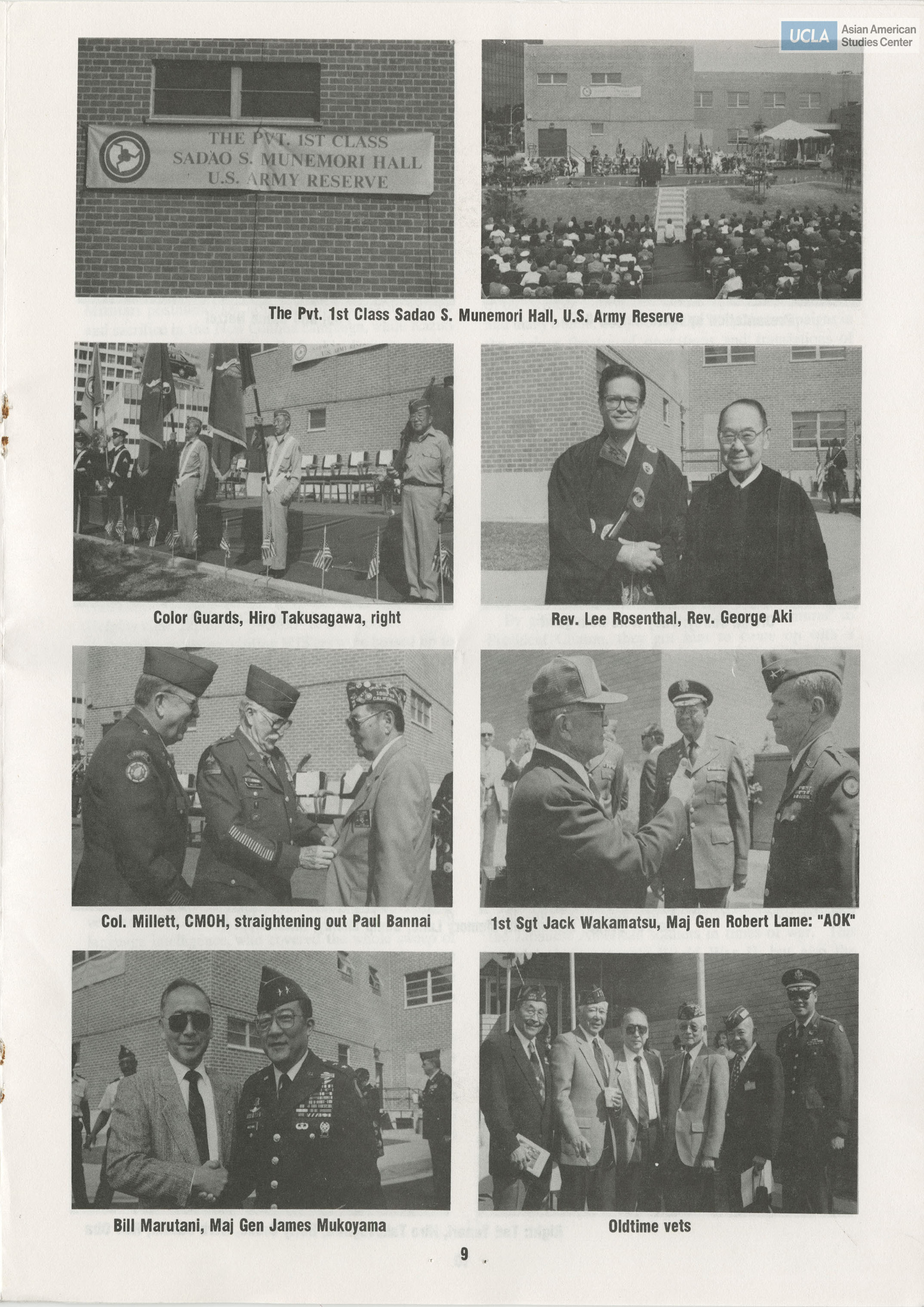 Go for Broke newsletter regarding the veterans of the 442nd Regimental Combat Team of World War II.