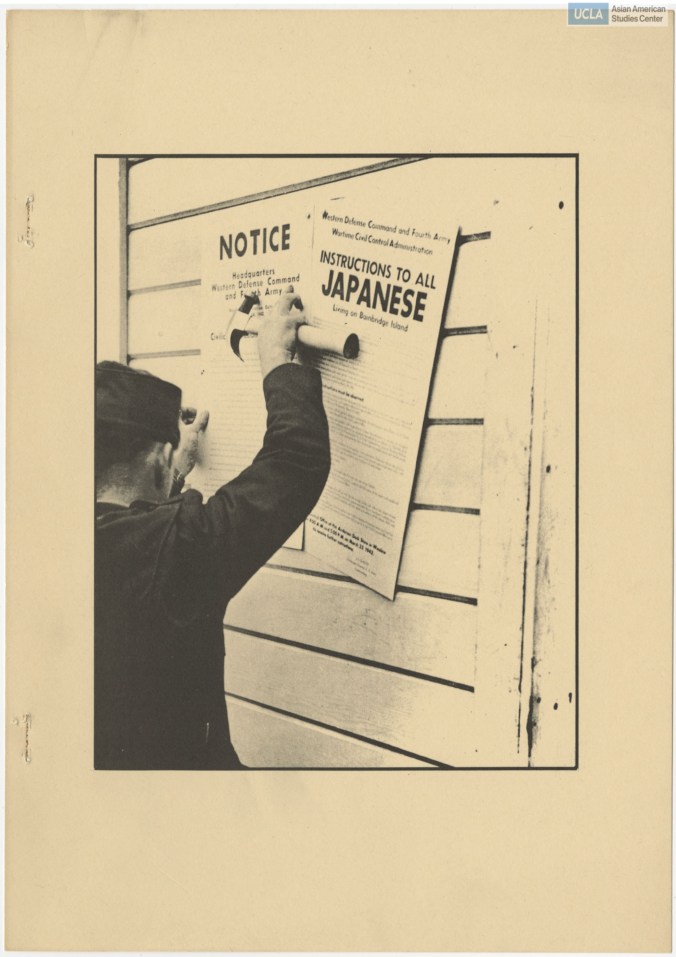 Booklet regarding the history of Executive Order 9066 and the journey to the Redress Movement.