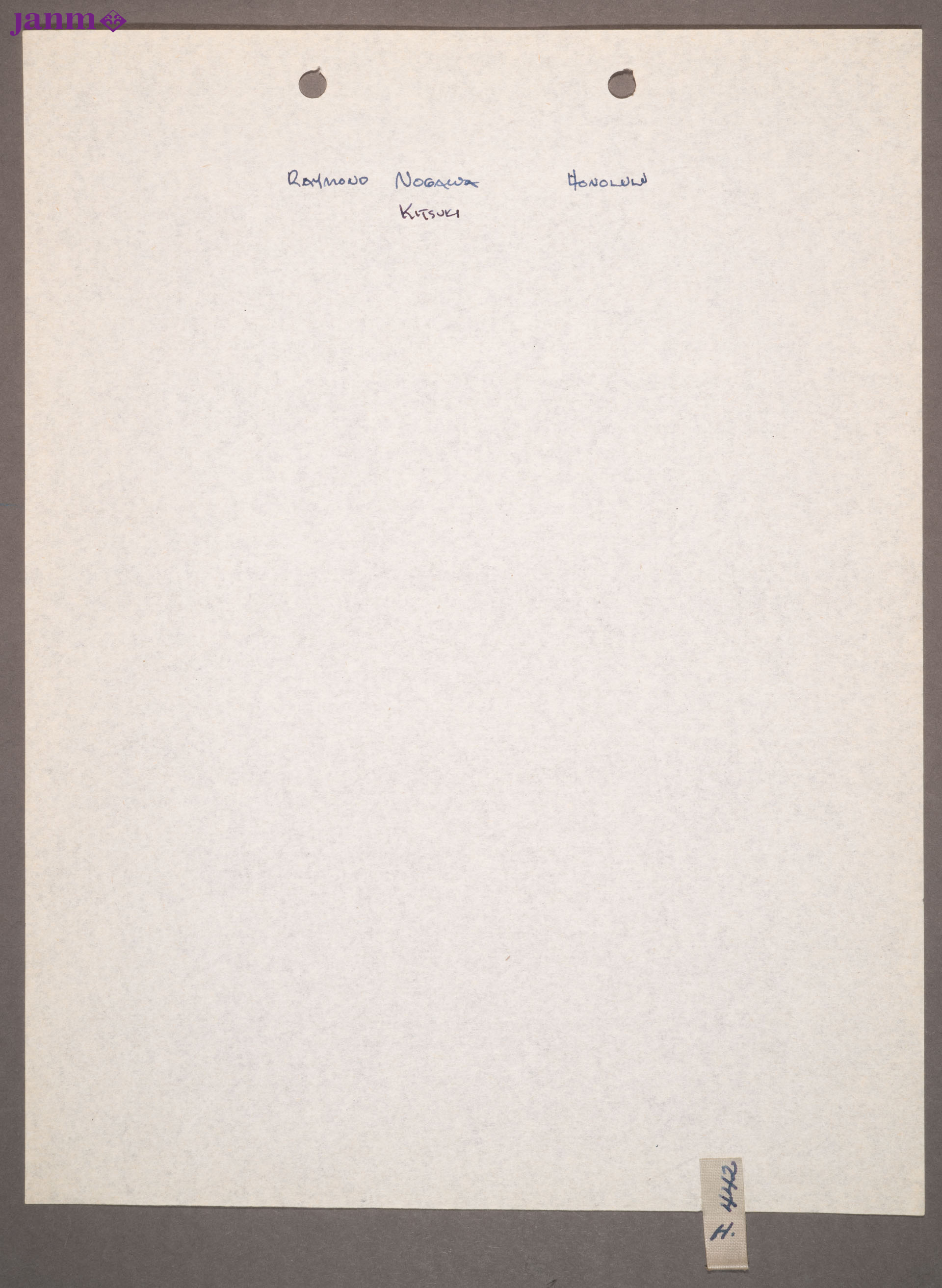 Total of five manila folders of mailing list rosters. (1) 100th Battalion and 442nd Infantry Regimental Roster by companies, including 522nd.