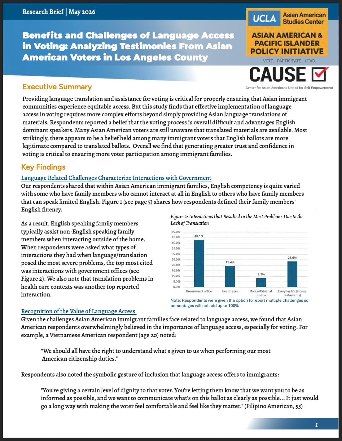 Student Research Brief Series