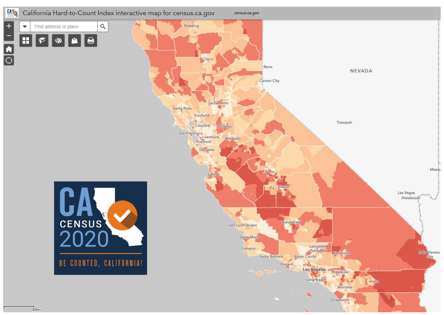 interactive map